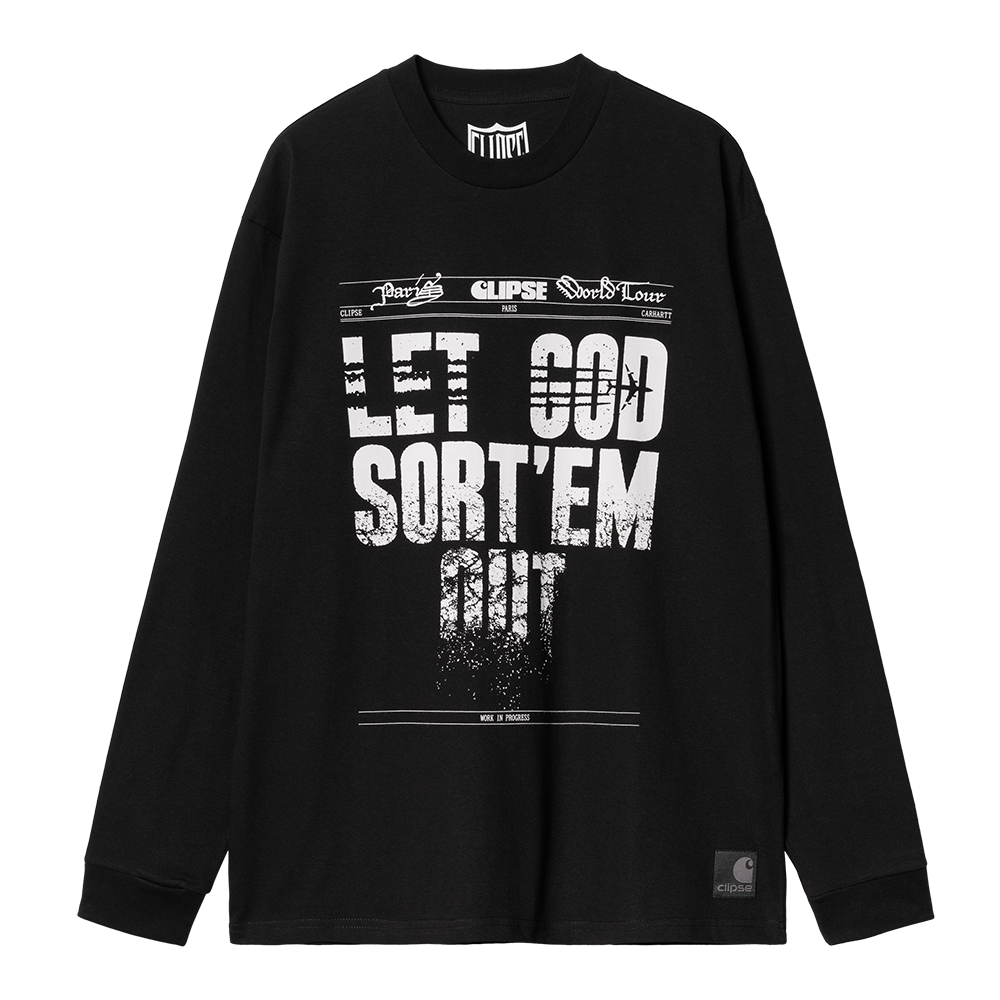 CARHARTT WIP X CLIPSE PARIS LONGSLEEVE (BLACK) – Clipse