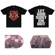 Load image into Gallery viewer, KAWS X CLIPSE LET GOD SORT EM OUT TEE BOX SET 6