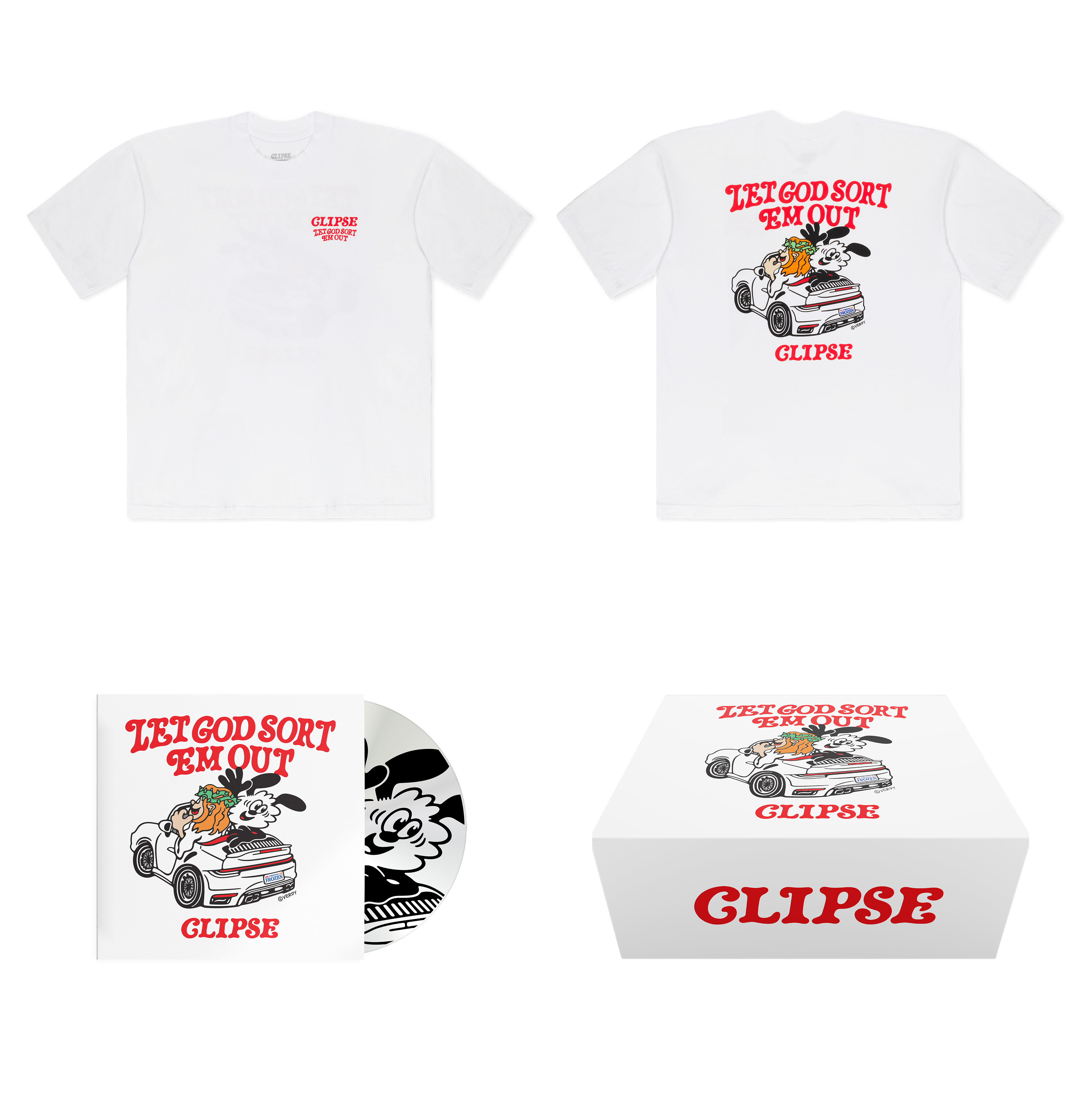 トップス VERDY X CLIPSE LET GOD SORT EM OUT TEE VERDYXCLIPSELETGODSORT_EMOUTTE