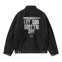 Load image into Gallery viewer, CARHARTT WIP X CLIPSE LET GOD SORT EM OUT OG DETROIT JACKET
