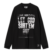 Load image into Gallery viewer, CARHARTT WIP X CLIPSE PARIS LONGSLEEVE (BLACK)
