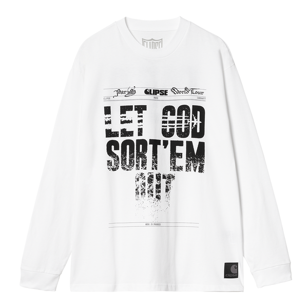 CARHARTT WIP X CLIPSE PARIS LONGSLEEVE (WHITE) – Clipse