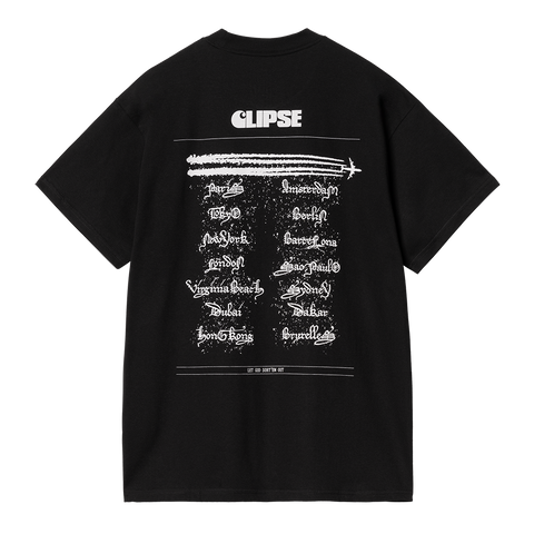 CARHARTT WIP X CLIPSE T-SHIRT (BLACK)
