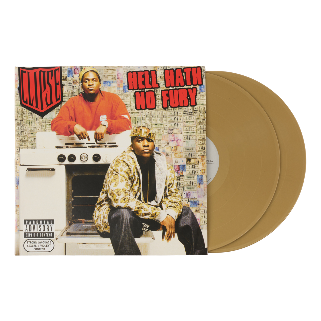 Clipse - Hell Hath No Fury Gold 2LP Vinyl – Clipse | Official Store
