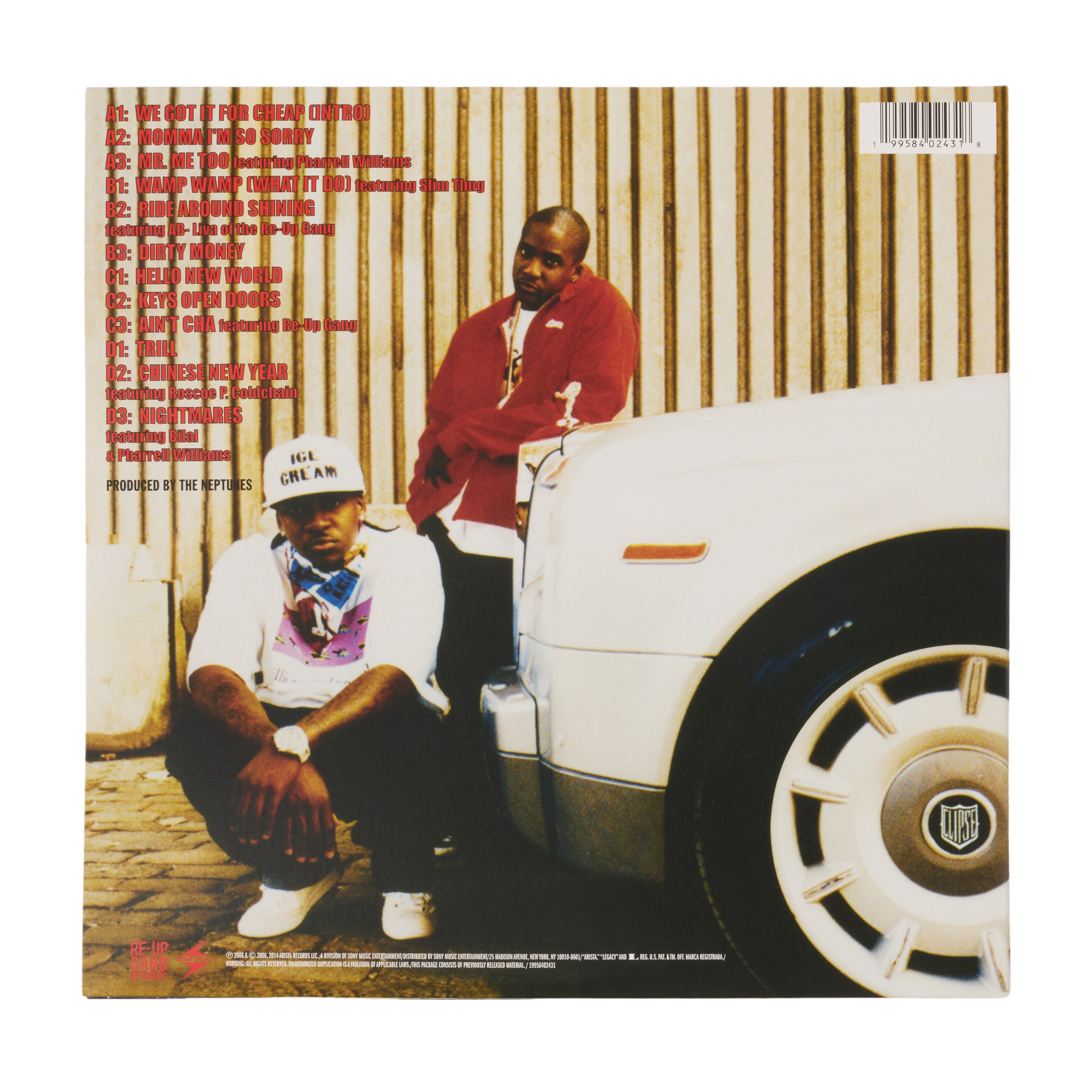 Clipse - Hell Hath No Fury Gold 2LP Vinyl – Clipse | Official Store