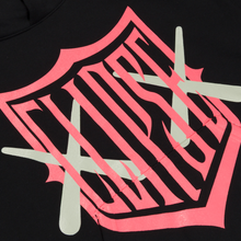 Load image into Gallery viewer, KAWS X CLIPSE LET GOD SORT EM OUT SHIELD HOODIE
