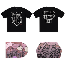 Load image into Gallery viewer, KAWS X CLIPSE LET GOD SORT EM OUT TEE BOX SET 5
