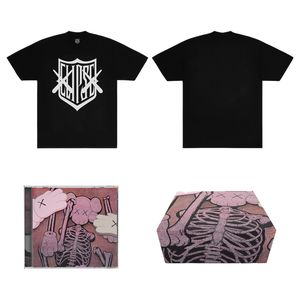 洋楽 KAWS X CLIPSE CD and TEE BOX SET CLIPSE | KAWS X CLIPSE LET GOD SORT EM OUT TEE BOX SET 1 | …