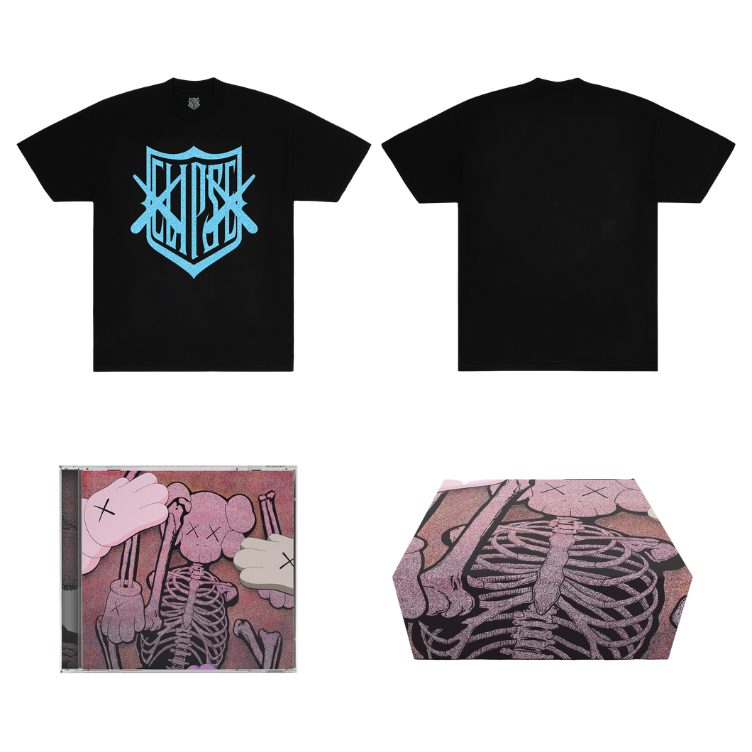 KAWS X CLIPSE LET GOD SORT EM OUT TEE BOX SET 9