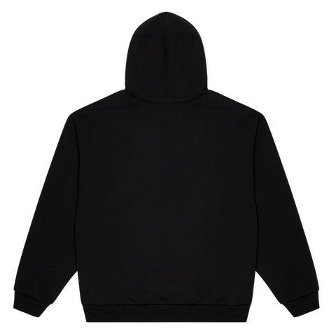 KAWS X CLIPSE SHIELD HOODIE (BLACK/RED)