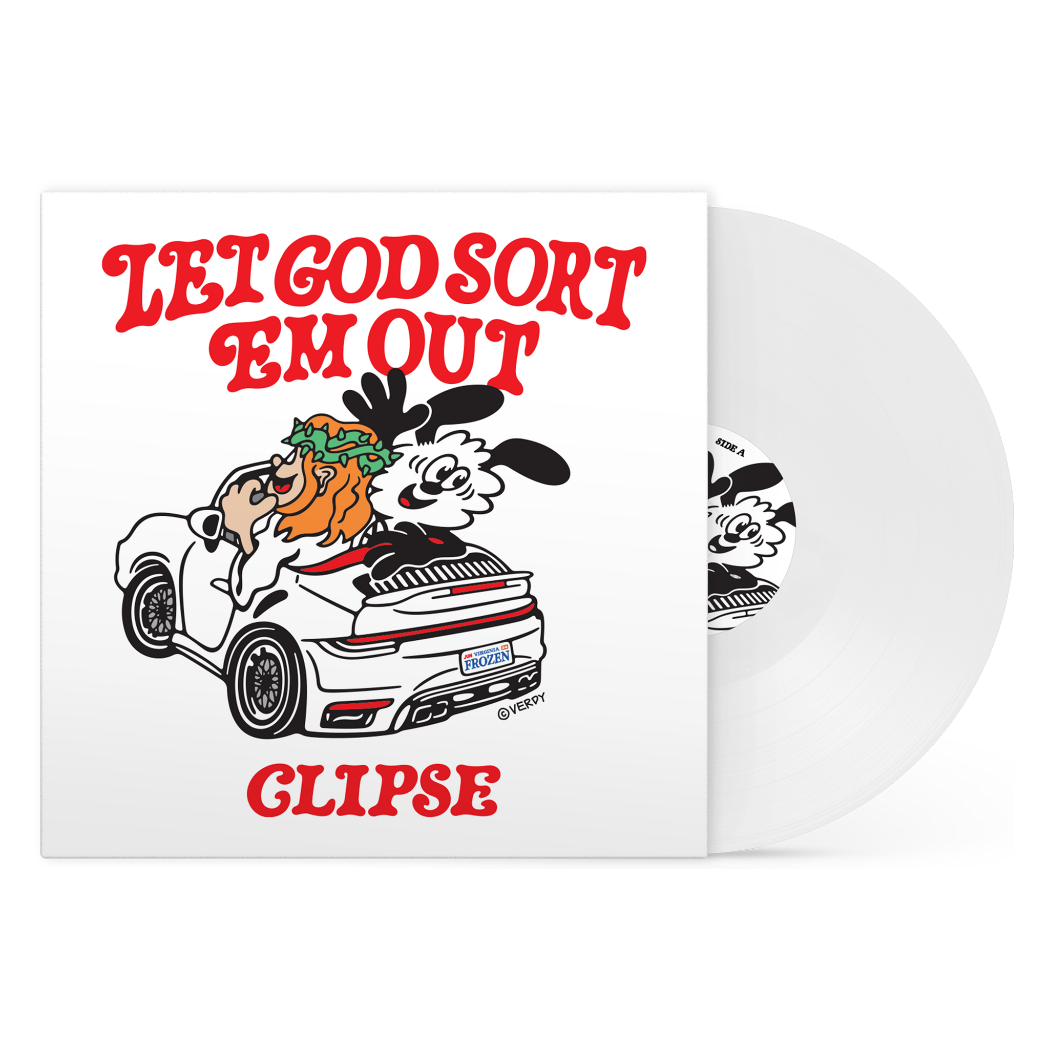 Clipse - Let God Sort Em Out Vinyl LP - Verdy Edition - White Disc ...