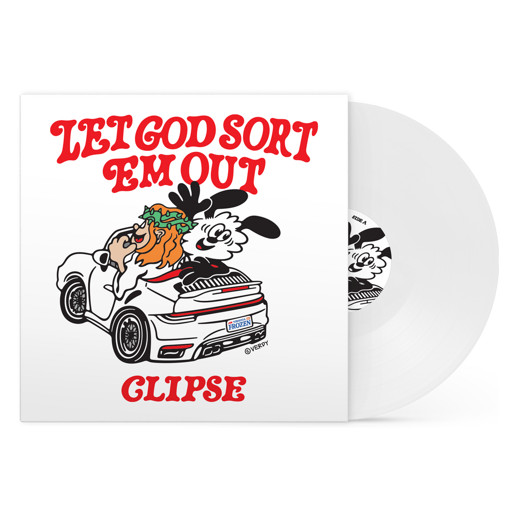 Clipse - Let God Sort Em Out Vinyl LP - Verdy Edition - White Disc Clipse - Let God Sort Em Out Vinyl LP - Verdy Edition - White Disc