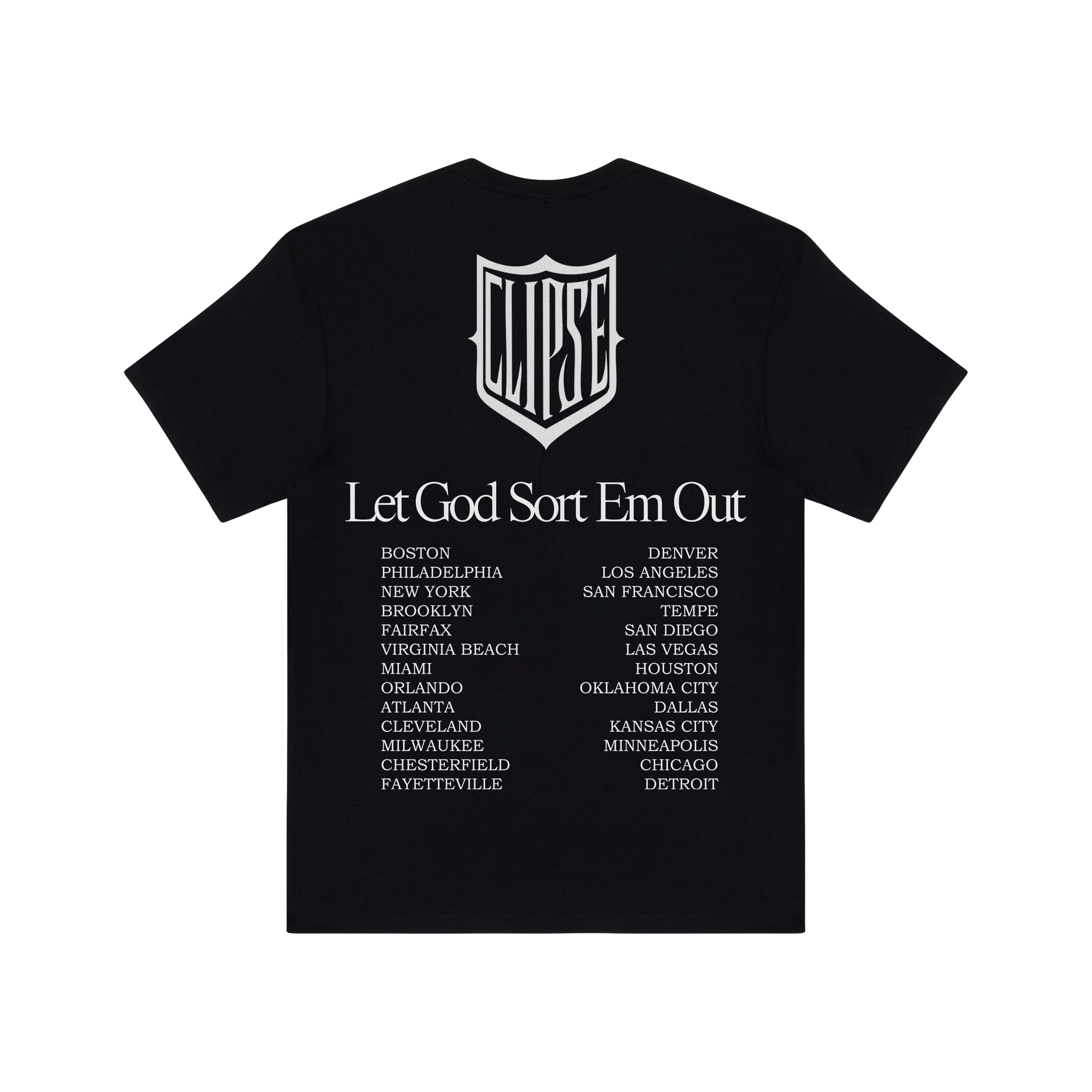 LET GOD SORT EM OUT PRAYER TEE – Clipse | Official Store