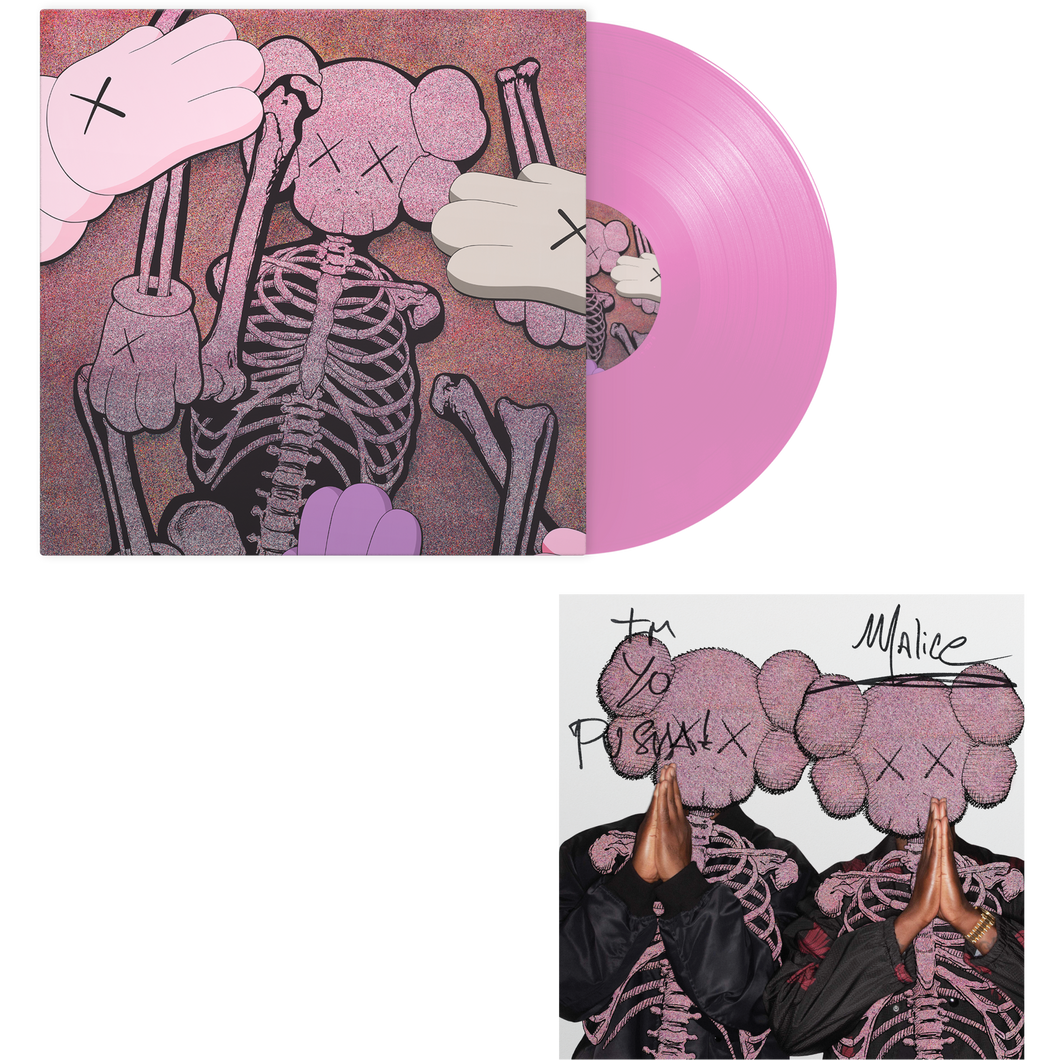 LET GOD SORT EM OUT AUTOGRAPHED PINK LP