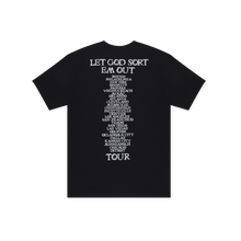Load image into Gallery viewer, LET GOD SORT EM OUT TOUR LOGO TEE
