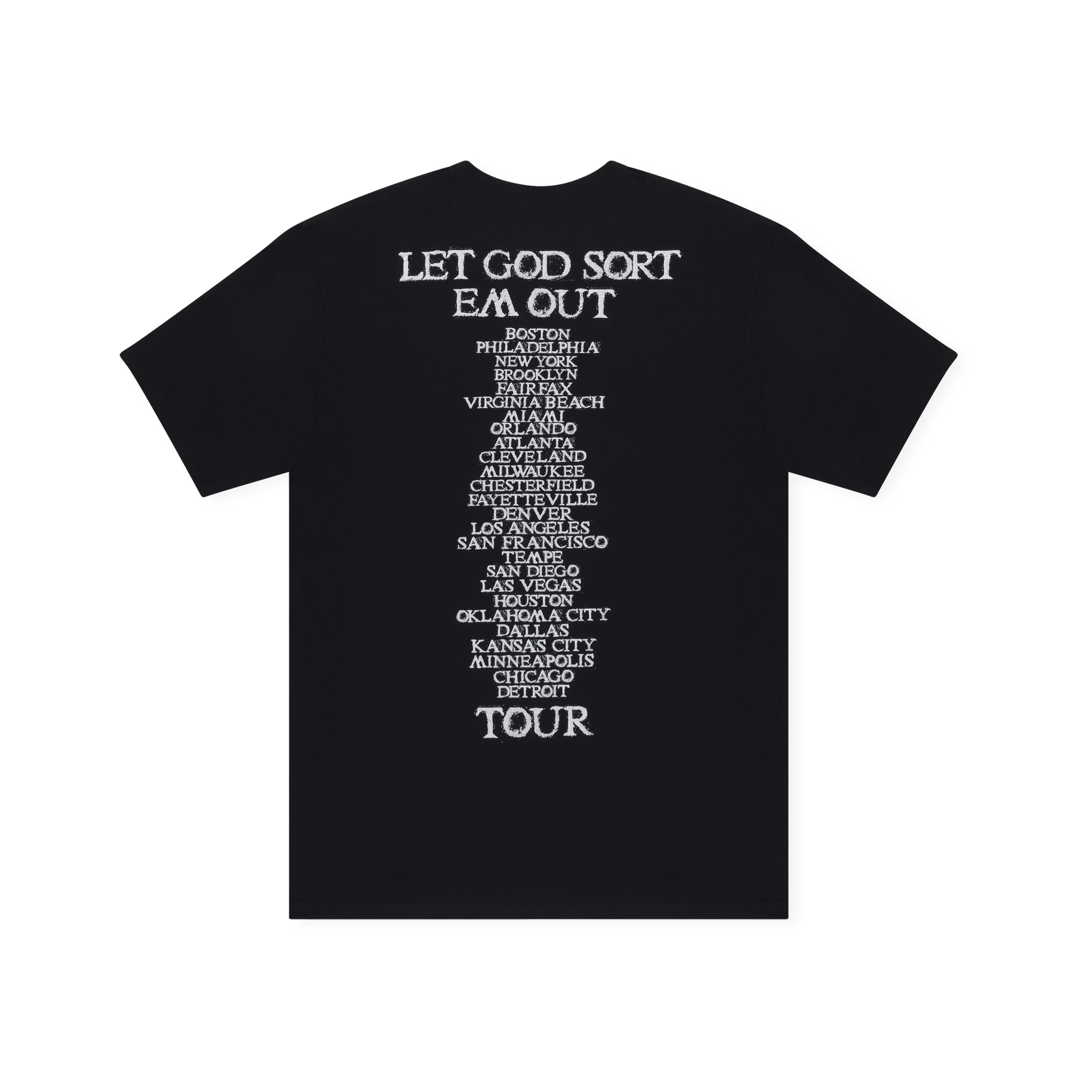 Tシャツ(半袖+袖なし) CLIPSE LET GOD SORT EM OUT SET 5 LET GOD SORT EM OUT TOUR TEE – Clipse | Official Store