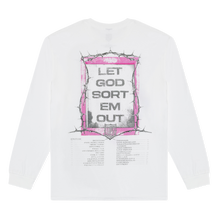 Load image into Gallery viewer, LET GOD SORT EM OUT TOUR THORN LONGSLEEVE

