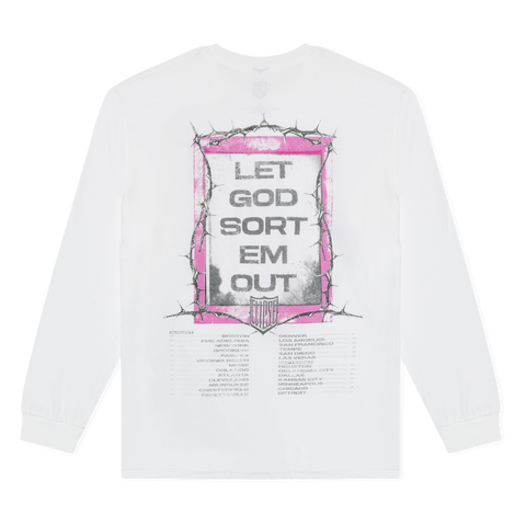 LET GOD SORT EM OUT TOUR THORN LONGSLEEVE