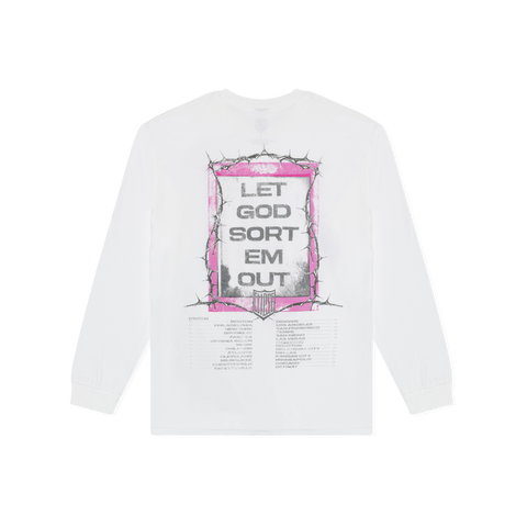LET GOD SORT EM OUT TOUR THORN LONGSLEEVE