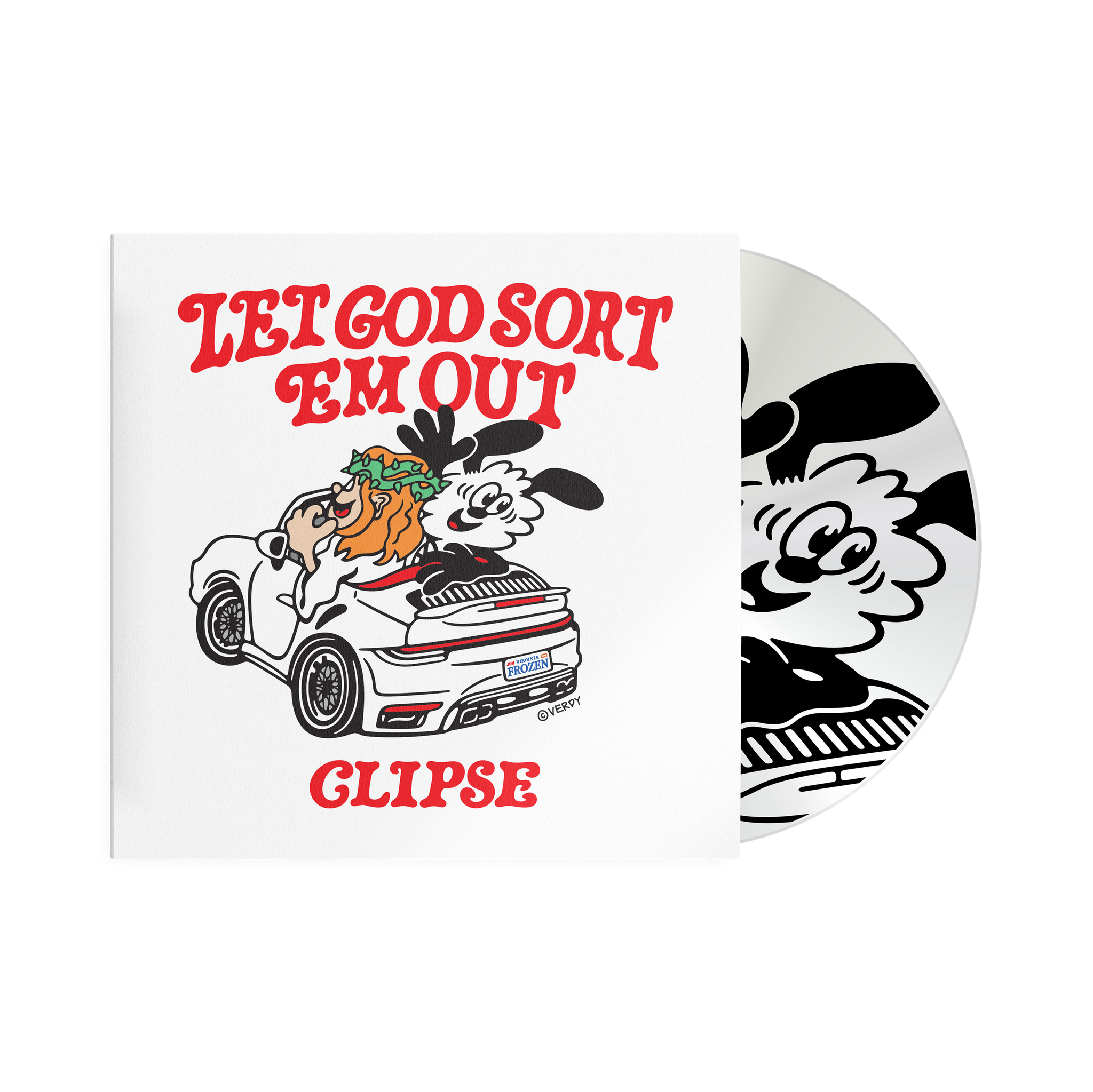 洋楽 VERDY X CLIPSE CD and TEE BOX SET VERDY X CLIPSE LET GOD SORT EM OUT TEE BOX SET 2 – Clipse