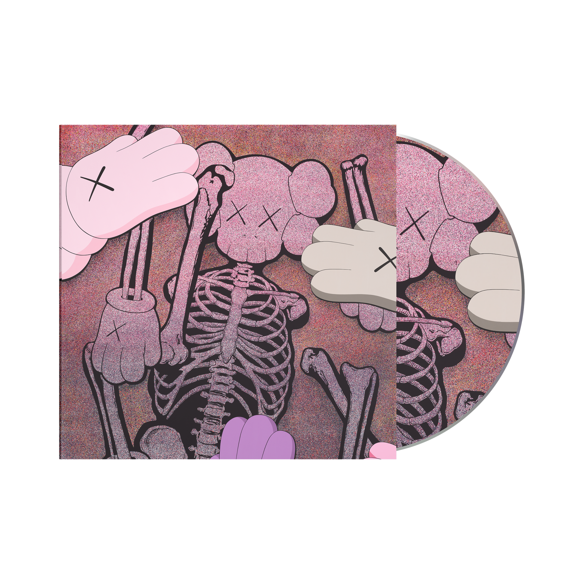 洋楽 KAWS X CLIPSE CD and TEE BOX SET KAWS x Clipse LGSEO Tee 7 Box Set Black - SS25 - US