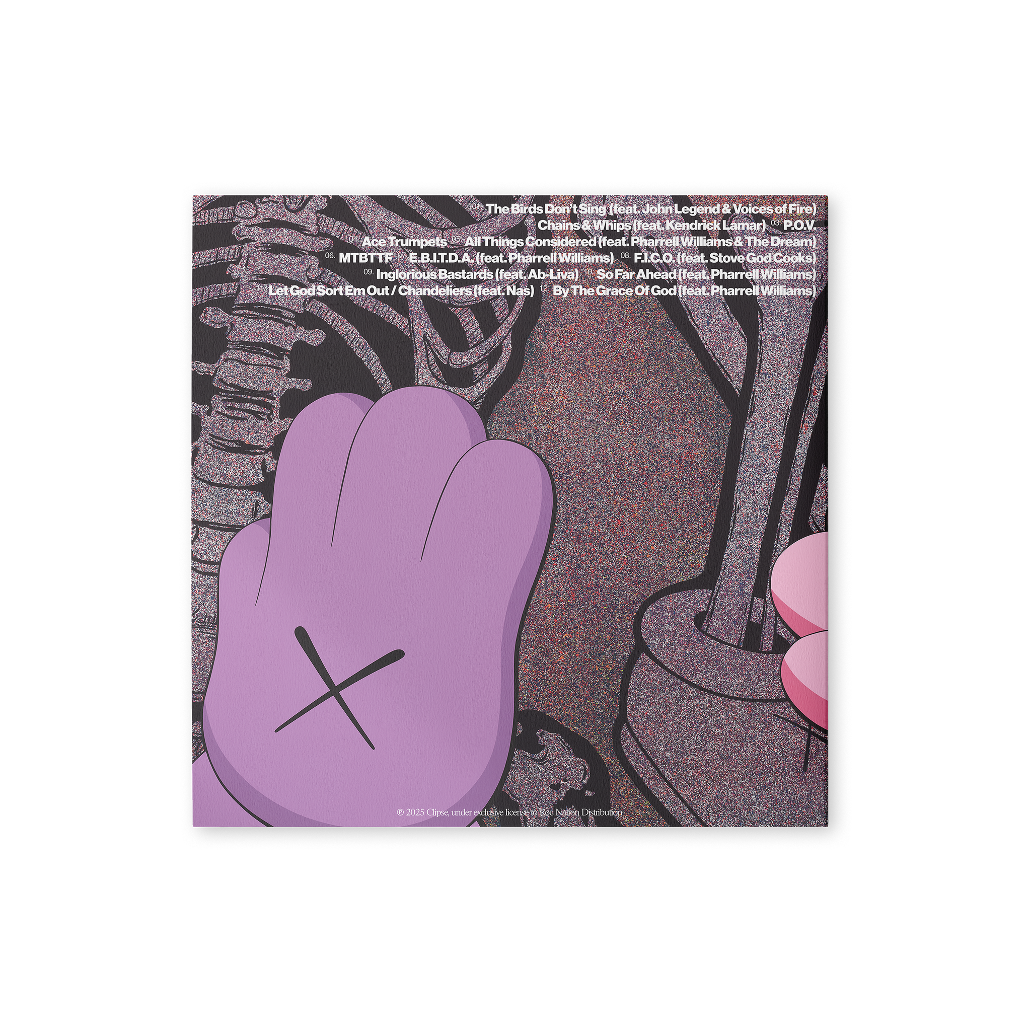 KAWS X CLIPSE LET GOD SORT EM OUT TEE BOX SET 2 – Clipse