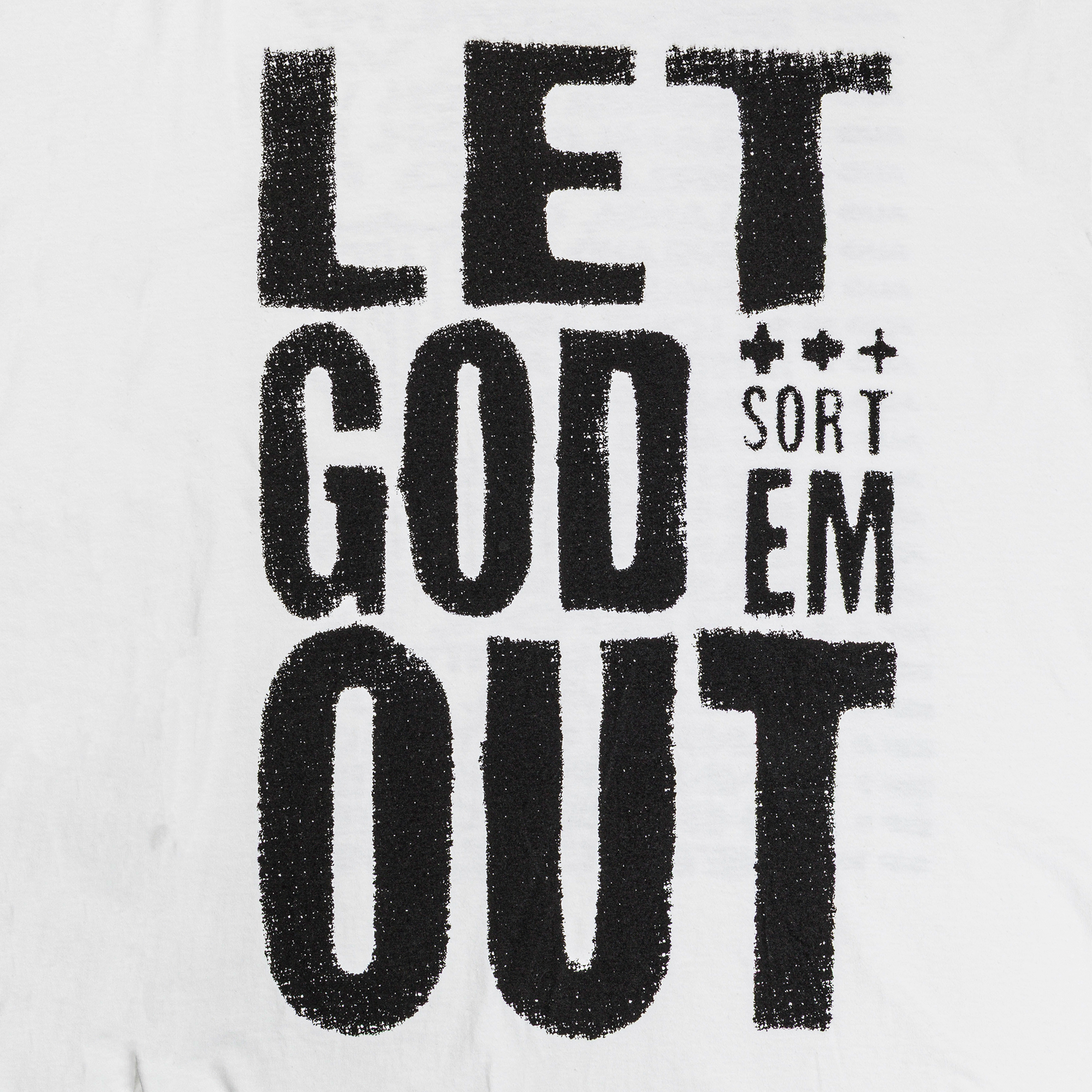 LET GOD SORT EM OUT TOUR TEE – Clipse | Official Store