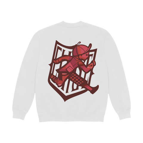 PLAY CLOTHS X TIL THE CASKET DROPS CREWNECK