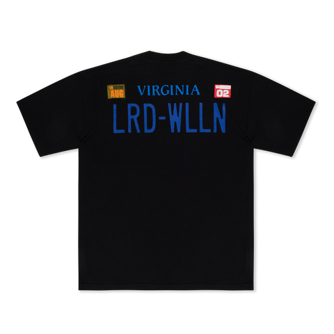 STAR TRAK X LORD WILLIN' PLATE TEE (BLACK)